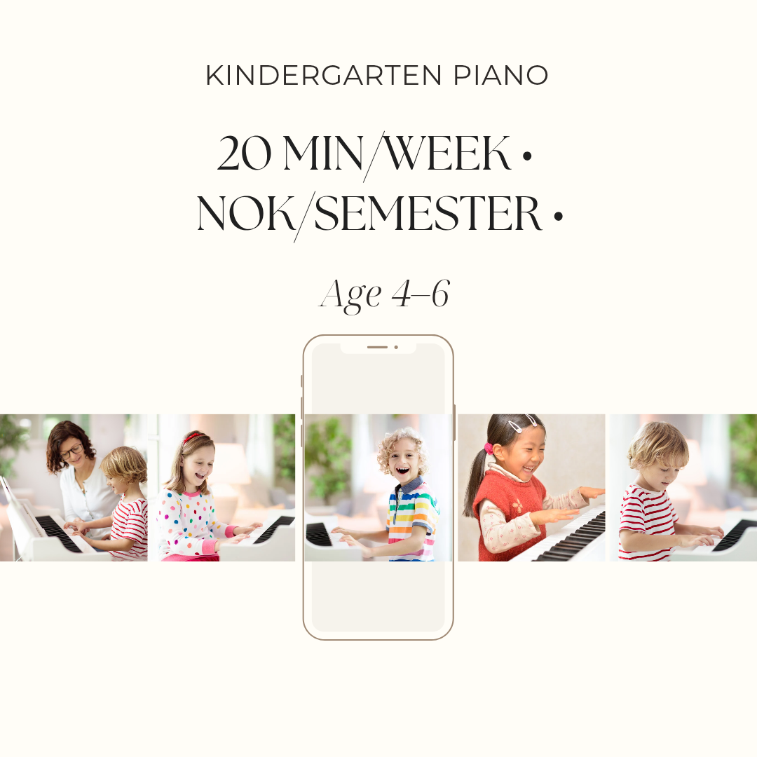 Kindergarten piano